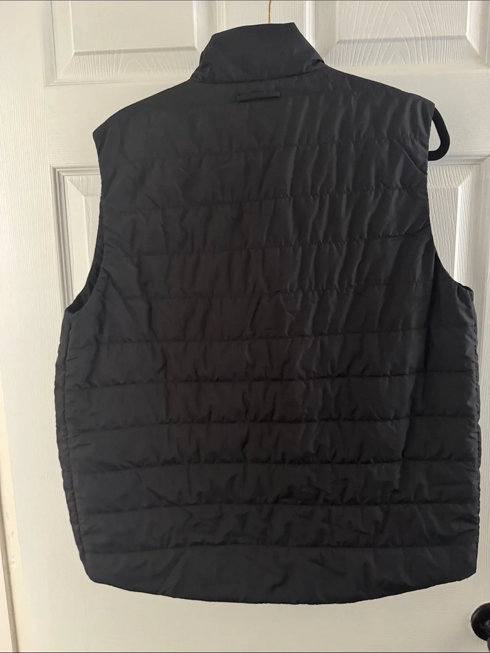 RHONE Black Quilted Insulated Men's Vest